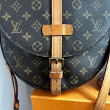 The Dove Crossbody - Vintage LV Monogram in Vachetta