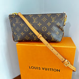 The Junco Crossbody - Vintage LV Monogram in Vachetta