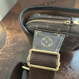 The Peacock Belt Bag - Vintage Louis Vuitton Monogram in Black