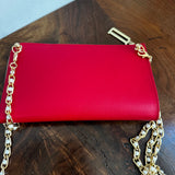 The Junco Crossbody Bag - Christmas Red in Embossed Dior