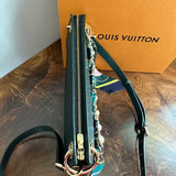 The Swan Crossbody - Vintage LV Taiga Leather in Dark Green