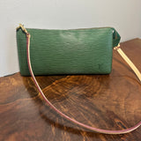 The Junco Handbag - Vintage LV Epi in Green