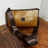 The Swan Crossbody - Vintage Fendi in Brown