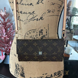 The Junco Wallet Crossbody - Vintage LV Monogram