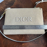 The Junco Crossbody Bag - Raffia Dior