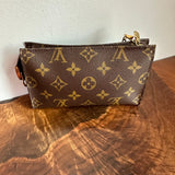 The Junco Wristlet - Vintage LV Monogram