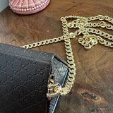 The Weebill Crossbody - Vintage Gucci in Brown (Larger Version)