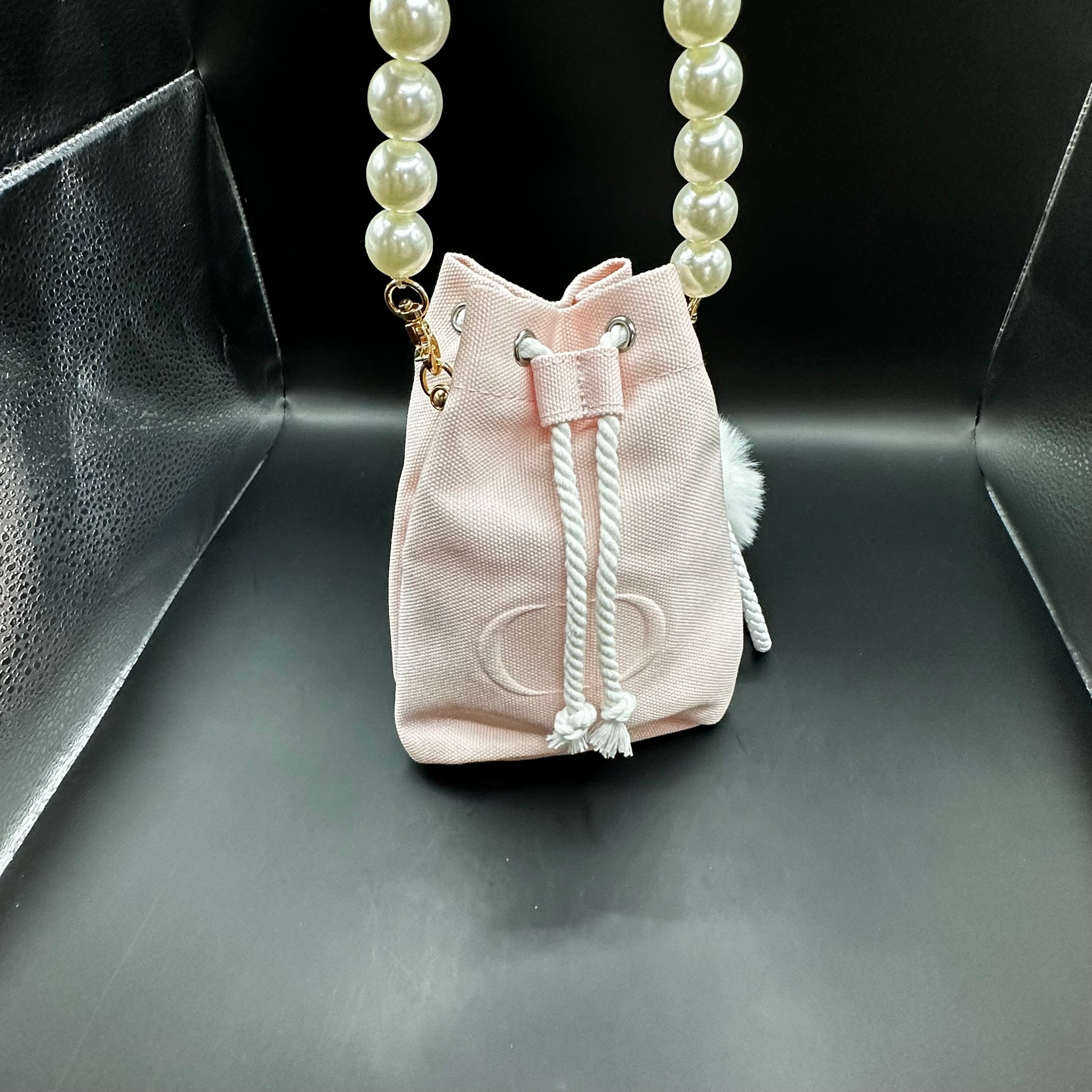 Pink Dior Bag w/ pearl strap & sold some samples