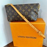 The Junco Crossbody - Vintage LV Monogram in Vachetta