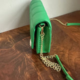 Button Bag - Spring Green Phone Crossbody with Gucci Bee Button