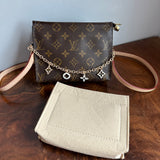 The Cygnet Crossbody - Vintage Monogram in Vachetta