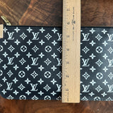 The Chick Crossbody - Upcycled LV in Jungle Print