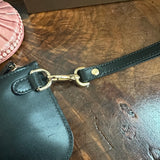 The Junco Wristlet - Vintage Gucci Leather in Black