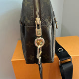 The Dove Crossbody - Vintage LV Monogram in Black