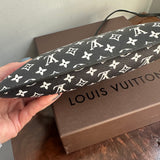 The Chick Crossbody - Upcycled LV in Jungle Print