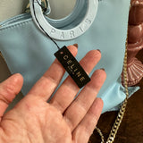 The Junco Crossbody Bag - Light Blue CELINE