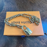 Repurposed LV Necklace