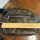 The Dove Crossbody - Vintage LV Monogram in Black