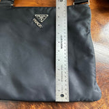 The Junco Messenger - Vintage Prada in Black