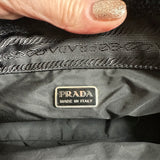 The Junco Pouch - Vintage Prada in Black