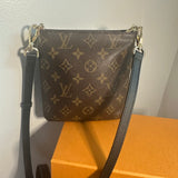 The Junco Crossbody - Vintage LV Monogram in Black