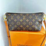 The Junco Crossbody - Vintage LV Monogram in Vachetta