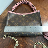 The Cygnet Crossbody Handbag - Vintage LV Monogram in Blush Pink