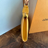 The Junco Wristlet - Vintage LV Epi in Yellow