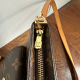 The Junco Crossbody - Vintage LV Monogram in Vachetta