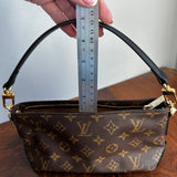 The Junco Handbag - Vintage LV Monogram in Black