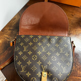 The Dove Crossbody - Vintage LV Monogram in Vachetta