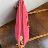 The Junco Crossbody - Vintage LV Canvas in Pink