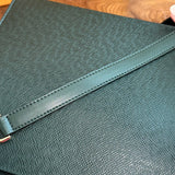 The Swan Crossbody - Vintage LV Taiga Leather in Dark Green