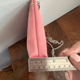The Junco Crossbody Bag - Pink Suede in Dior