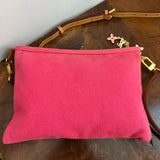 The Junco Crossbody - Vintage LV Canvas in Pink