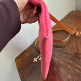 The Junco Crossbody - Vintage LV Canvas in Pink