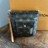 The Junco Crossbody - Vintage LV Monogram in Vachetta