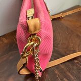 The Junco Crossbody - Vintage LV Canvas in Pink