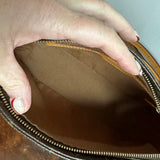 The Junco Crossbody - Vintage LV Monogram in Vachetta