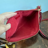 The Junco Crossbody - Red/White/Blue Vintage Gucci GG