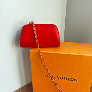 The Kinglet Crossbody Bag - Vintage LV Epi in Red