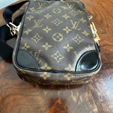 The Macaw - LV Monogram Crossbody Bag in Black