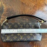 The Junco Handbag - Vintage LV Monogram in Black