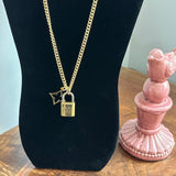 Repurposed LV Necklace