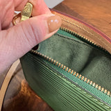 The Junco Handbag - Vintage LV Epi in Green