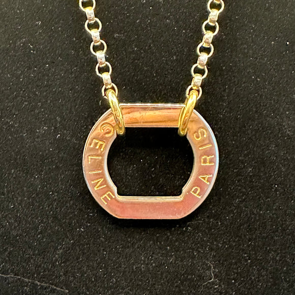 Repurposed Celine Necklace