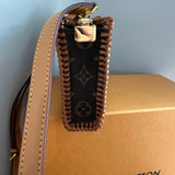 The Cygnet Crossbody - Vintage LV Monogram in Vachetta