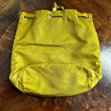 The Junco Pouch - Vintage Prada in Chartreuse