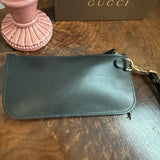 The Junco Wristlet - Vintage Gucci Leather in Black