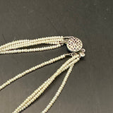 GG Pendant on Multi-Strand Freshwater Pearl Necklace